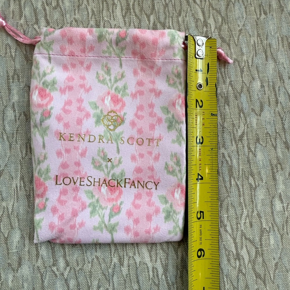 LoveShackFancy x Kendra Scott Jewelry Pouch - Picture 4 of 5